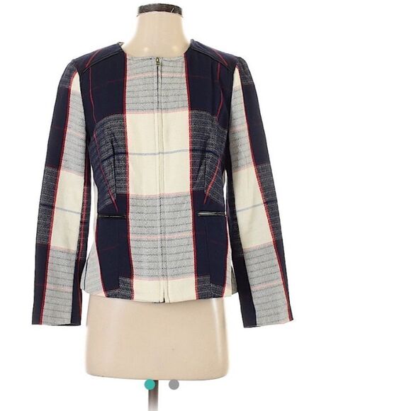 MERONA Size S Women’s Work Casual Plaid Jacket - Picture 1 of 2